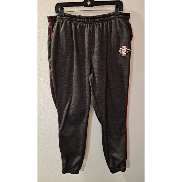 Colosseum San Diego State Aztecs Men's Gray Stretch Classic Sweat Pants, Size XL - Picture 1 of 10